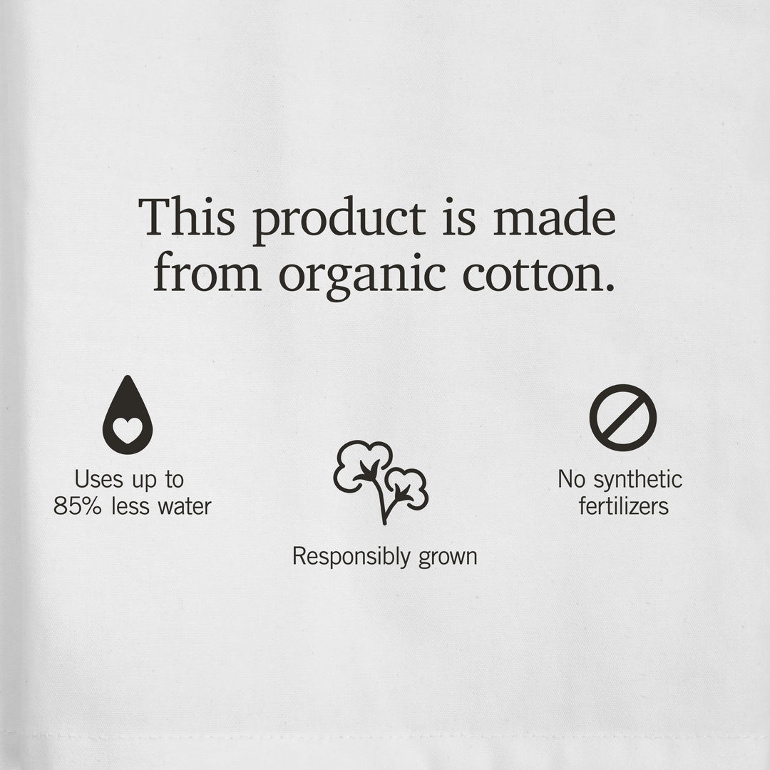 Lithograph, Beluga, Organic Cotton Kitchen Tea Towels