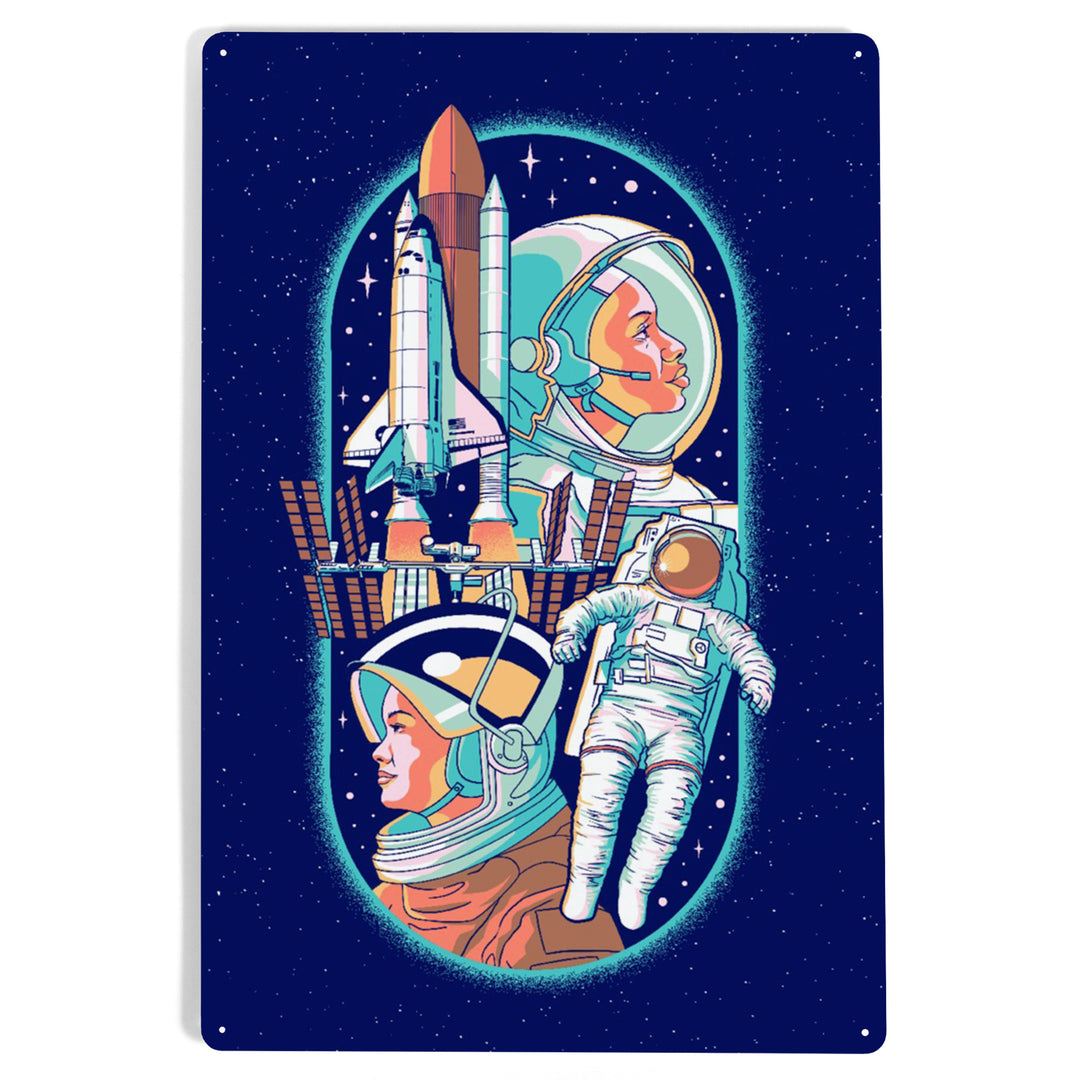 Space Queens Collection, Women in Space, Metal Signs