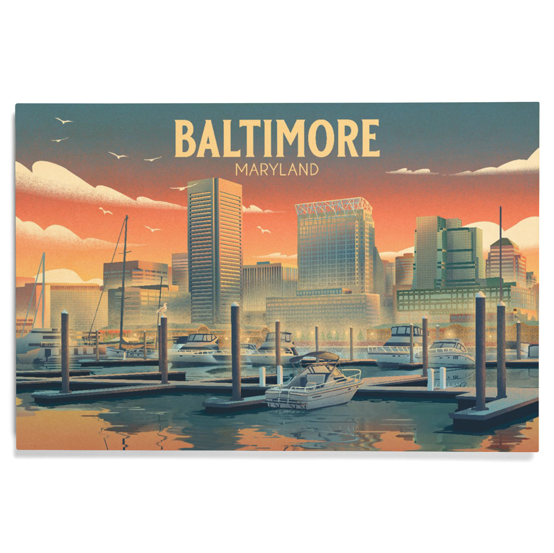 Baltimore, Maryland, City Litho