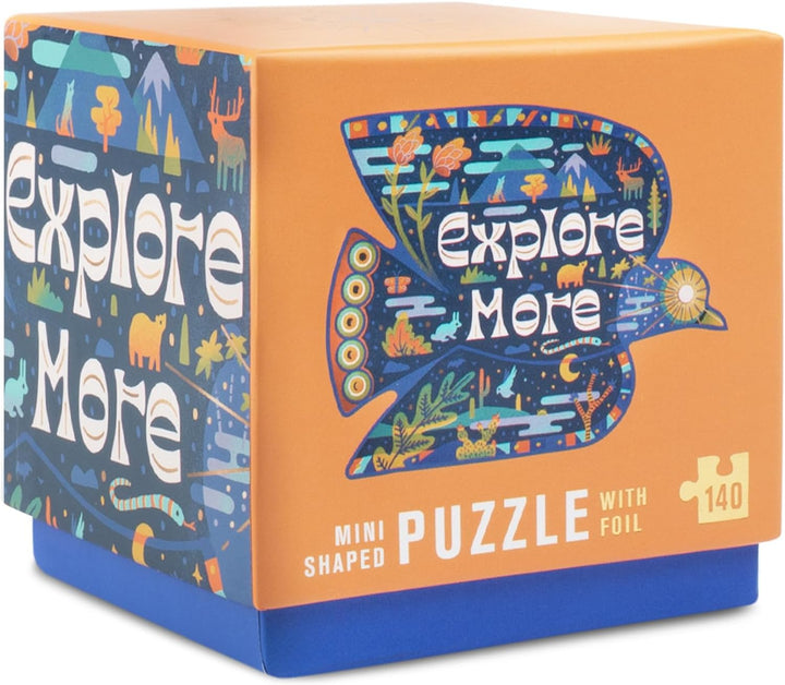 Lantern Press Mini Jigsaw Puzzle for Adults, Explore More