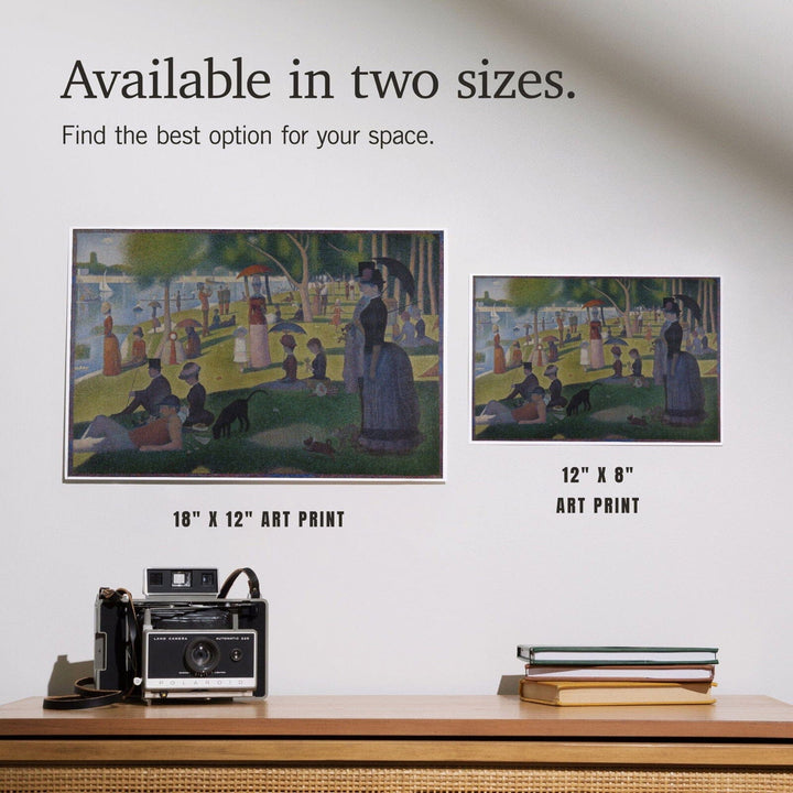 A Sunday Afternoon (Artist: Georges-Pierre Seurat) c. 1884, Masterpiece Classic, Art & Giclee Prints Art Lantern Press