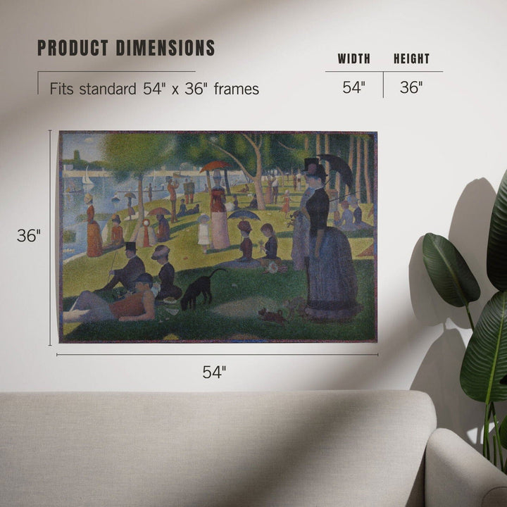 A Sunday Afternoon (Artist: Georges-Pierre Seurat) c. 1884, Masterpiece Classic, Art & Giclee Prints Art Lantern Press