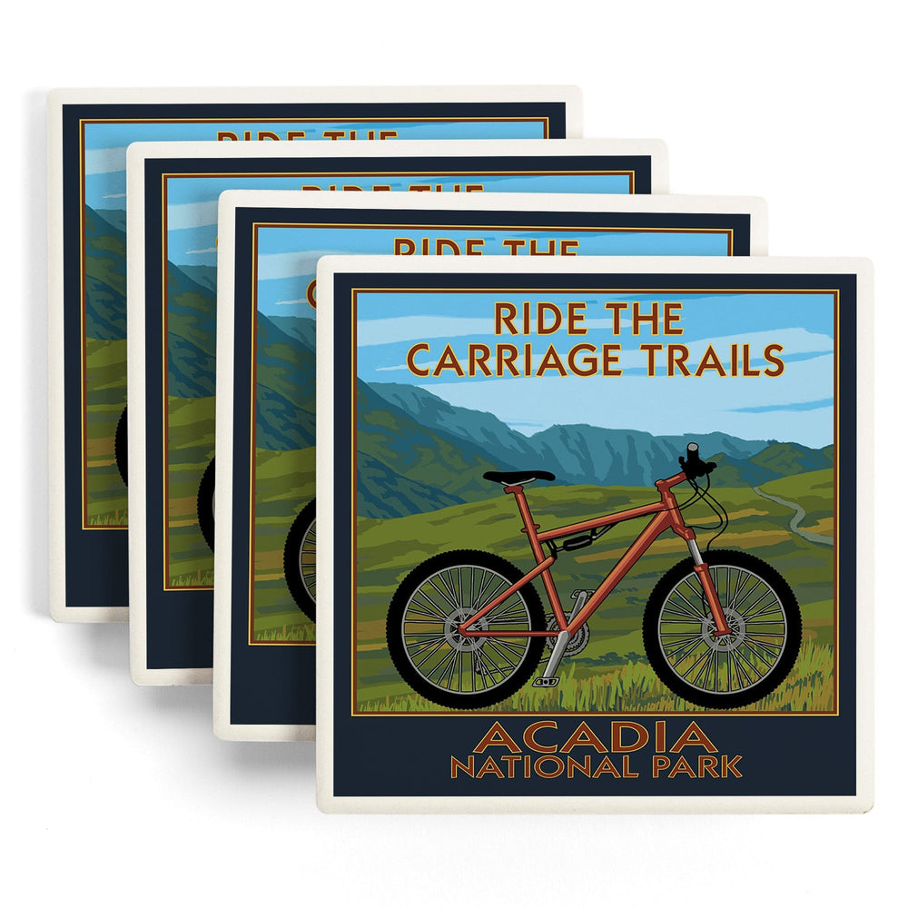 Acadia National Park, Maine, Ride the Carriage Trails, Coasters Coasters Lantern Press