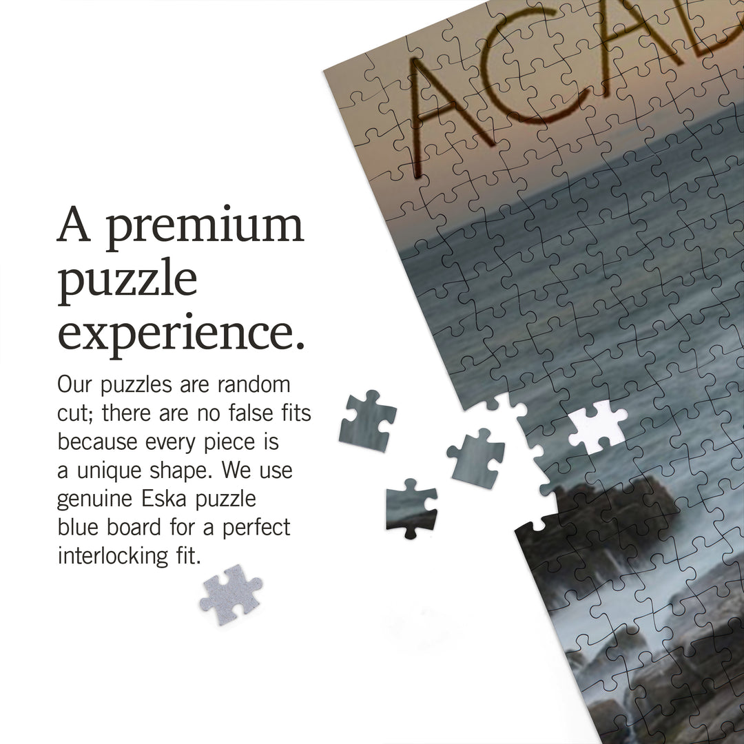 Acadia National Park, Maine, Thunder Hole, Jigsaw Puzzle Puzzle Lantern Press