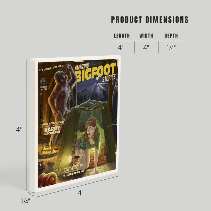 Amazing Bigfoot Stories, Coasters Coasters Lantern Press