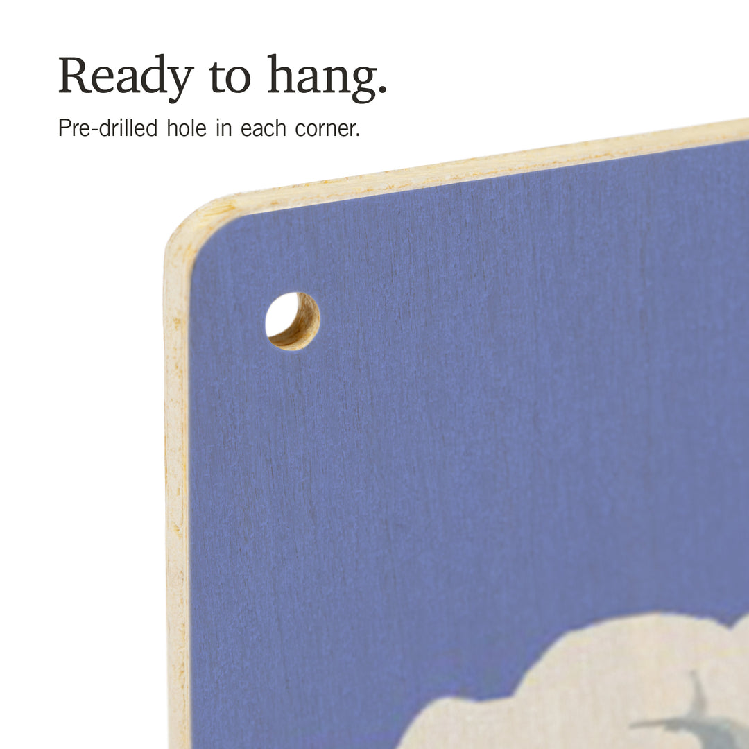 Anacortes, Washington, Painterly, Shenandoah, Wood Signs and Postcards Wood Lantern Press