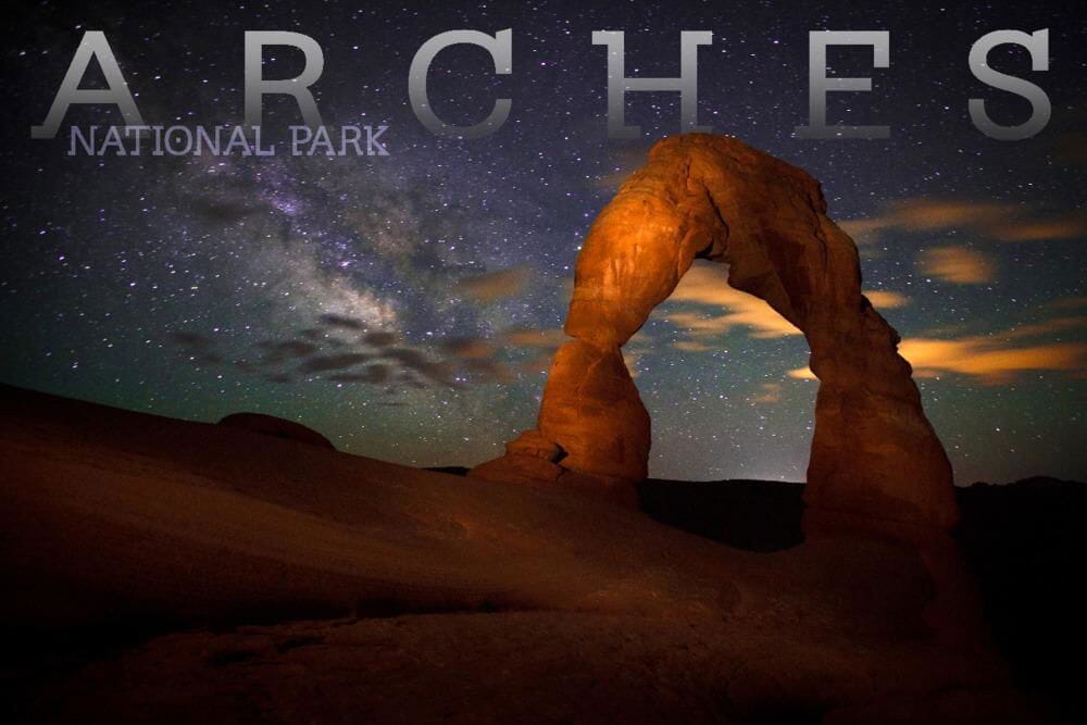 Arches National Park, Utah, Delicate Arch, Art & Giclee Prints Art Lantern Press 12 x 18 Art Print