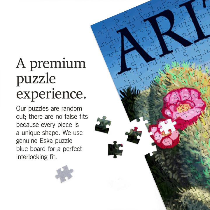Arizona, Blond Tarantula, Jigsaw Puzzle Puzzle Lantern Press