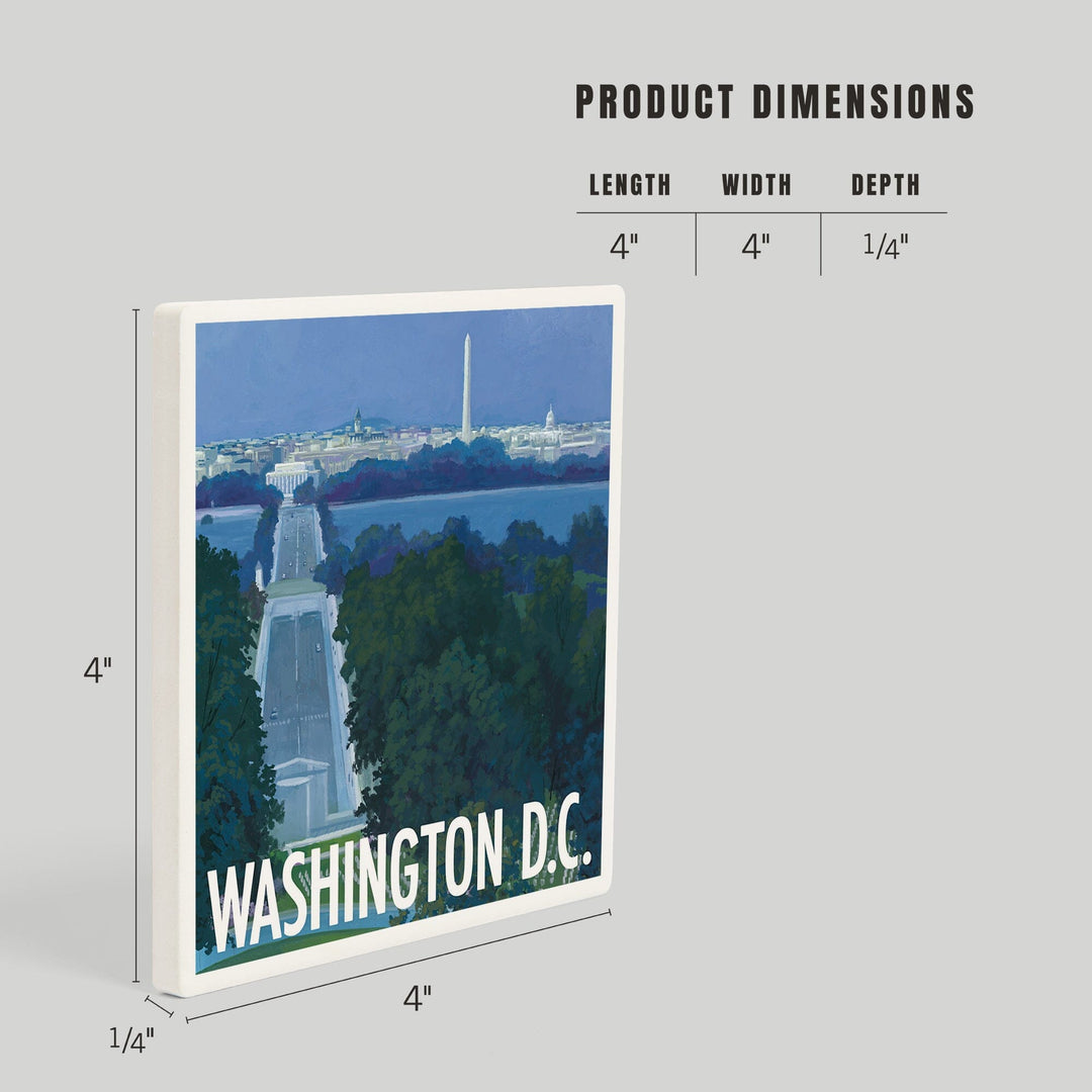 Arlington National Cemetery, Washington DC, Coasters Coasters Lantern Press