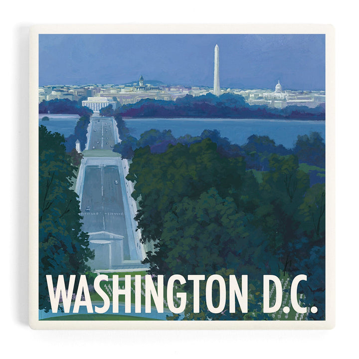 Arlington National Cemetery, Washington DC, Coasters Coasters Lantern Press Coaster