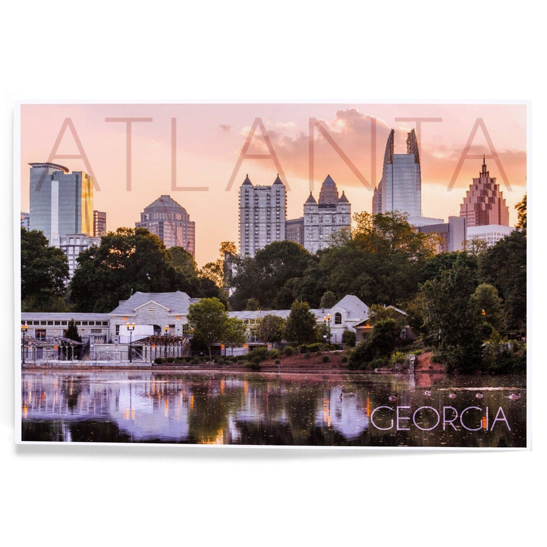 Atlanta, Georgia, Piedmont Park, Art & Giclee Prints Art Lantern Press