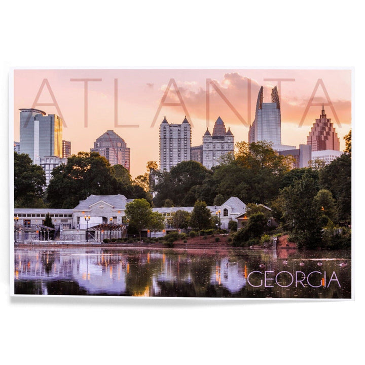 Atlanta, Georgia, Piedmont Park, Art & Giclee Prints Art Lantern Press