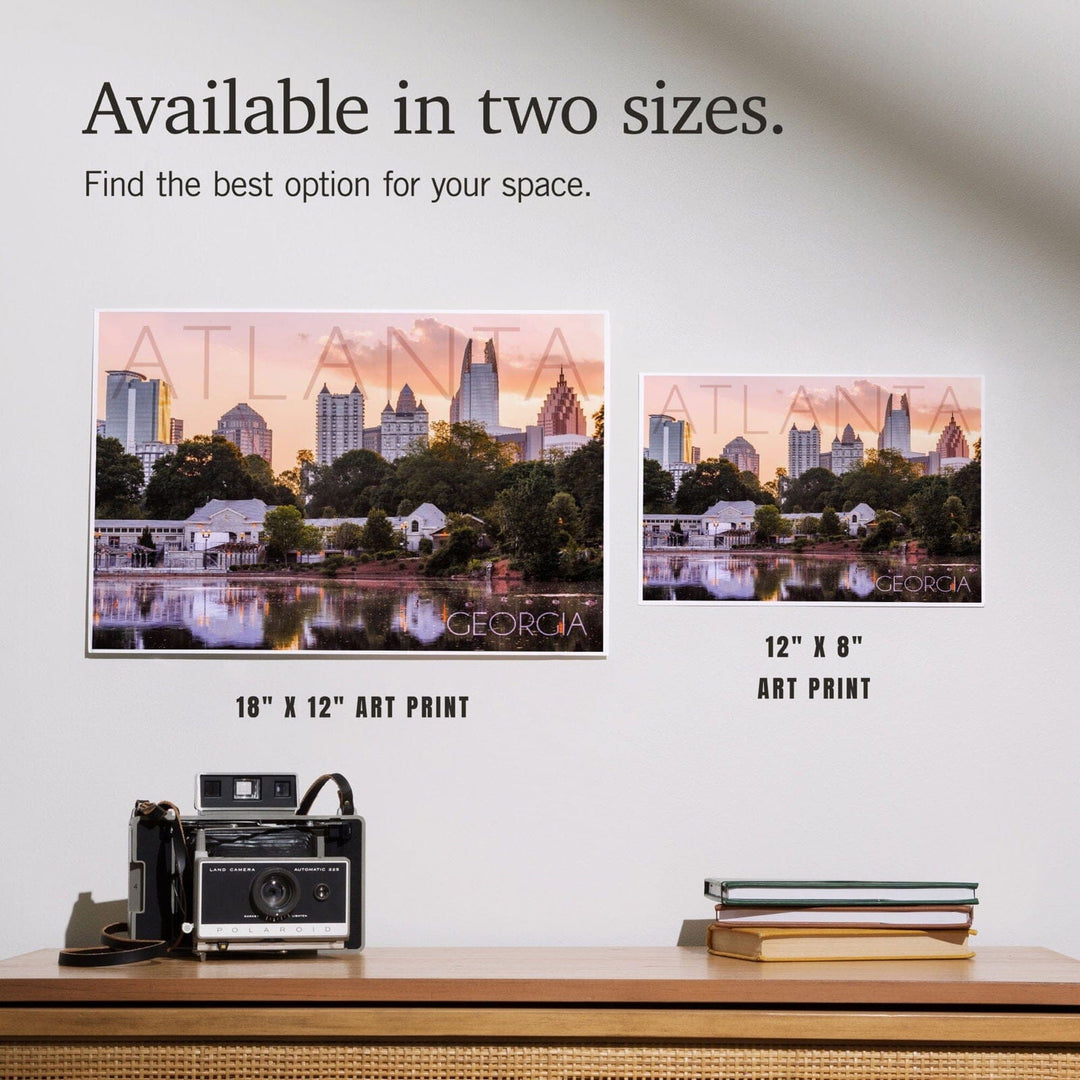 Atlanta, Georgia, Piedmont Park, Art & Giclee Prints Art Lantern Press