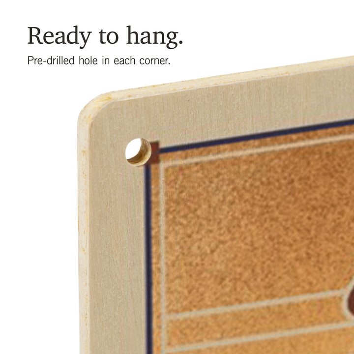 Austin, Texas, Lithograph, City Series, Wood Signs and Postcards Wood Lantern Press