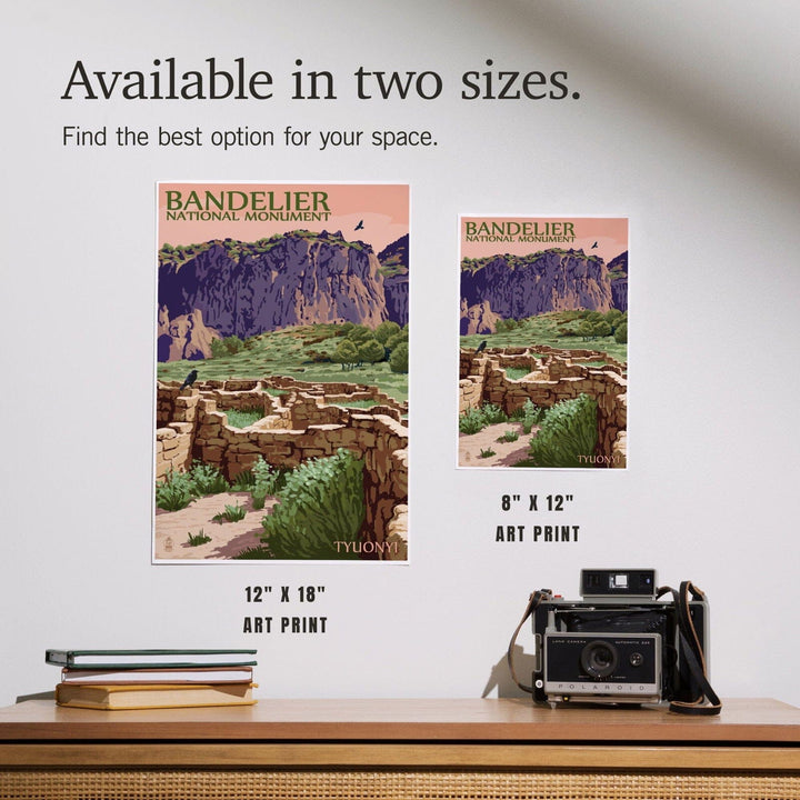 Bandelier National Monument, New Mexico, Tyuonyi, Art & Giclee Prints Art Lantern Press