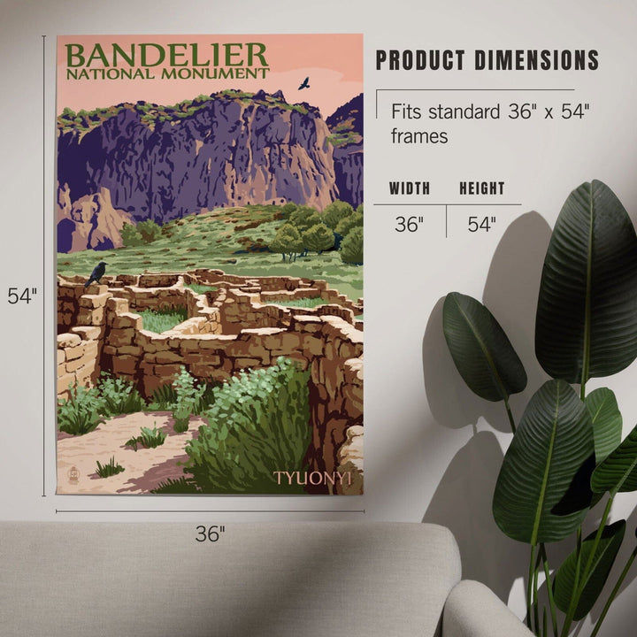 Bandelier National Monument, New Mexico, Tyuonyi, Art & Giclee Prints Art Lantern Press