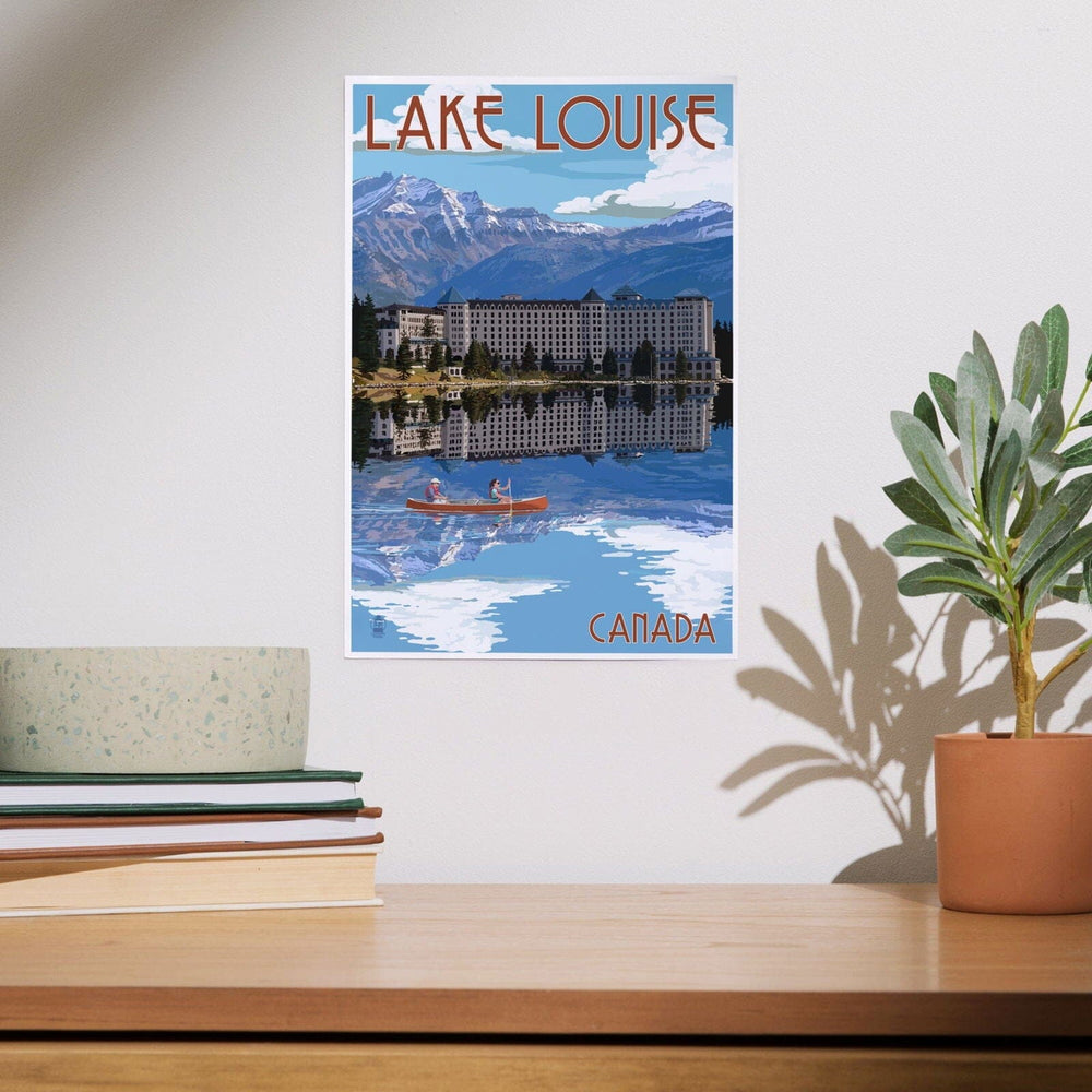Banff, Canada, Lake Louise, Art & Giclee Prints Art Lantern Press