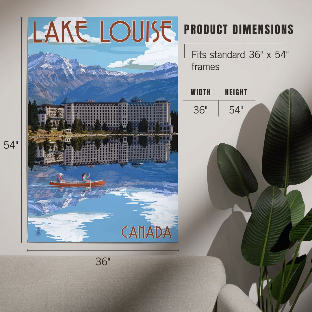 Banff, Canada, Lake Louise, Art & Giclee Prints Art Lantern Press