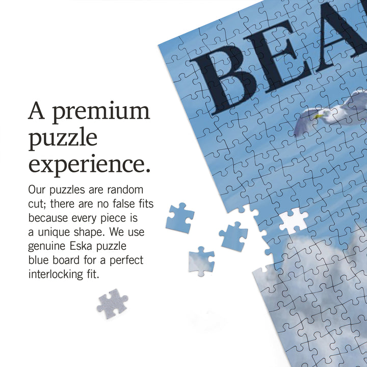 Beaufort, North Carolina, Cape Lookout Lighthouse, Jigsaw Puzzle Puzzle Lantern Press