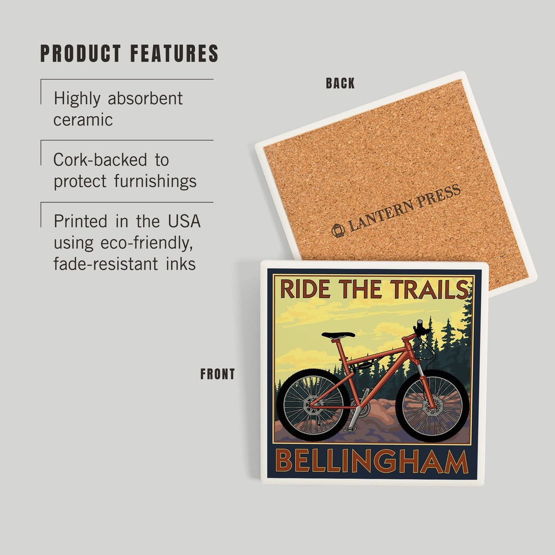 Bellingham, Washington, Ride the Trails, Coasters Coasters Lantern Press