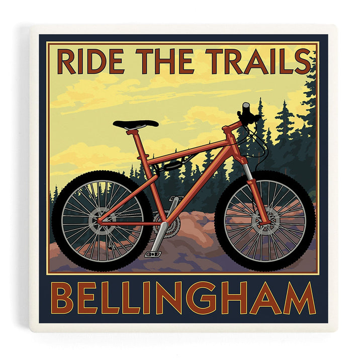 Bellingham, Washington, Ride the Trails, Coasters Coasters Lantern Press