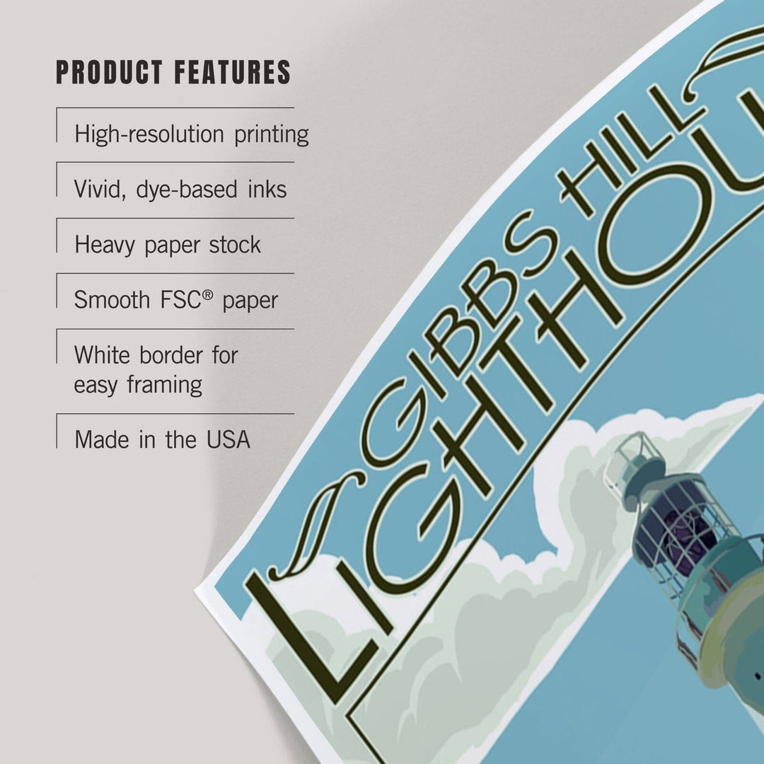 Bermuda, Gibbs Hill Lighthouse, Art & Giclee Prints Art Lantern Press