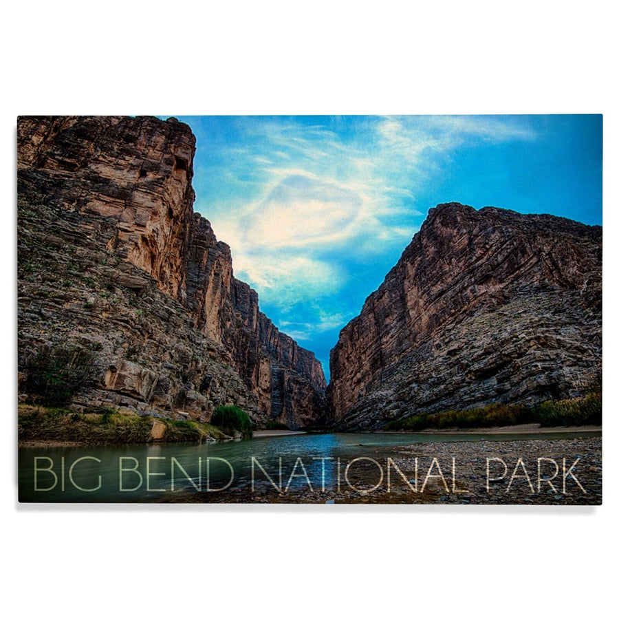 Big Bend National Park, Texas, Rio Grande River, Lantern Press Photography, Wood Signs and Postcards Wood Lantern Press