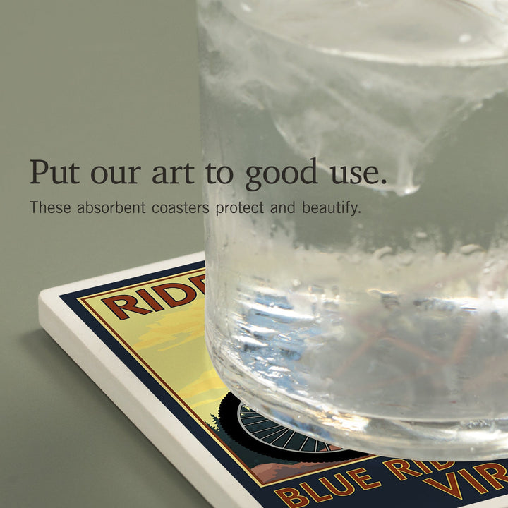 Blue Ridge Mountains, Virginia, Ride the Trails, Coasters Coasters Lantern Press