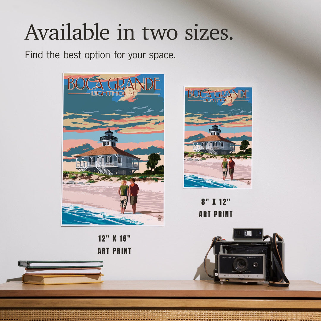 Boca Grande, Florida, Lighthouse, Art & Giclee Prints - Lantern Press