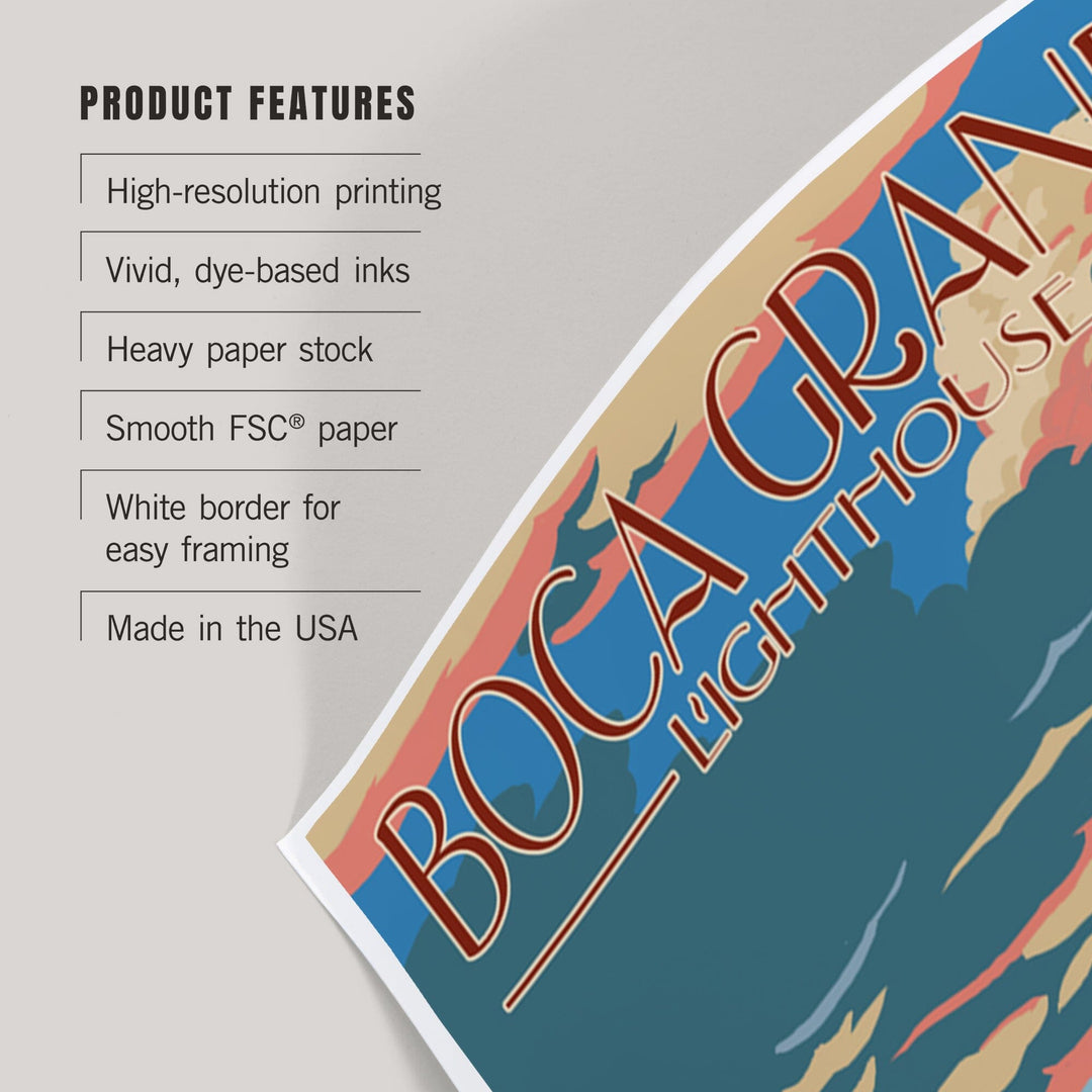 Boca Grande, Florida, Lighthouse, Art & Giclee Prints - Lantern Press