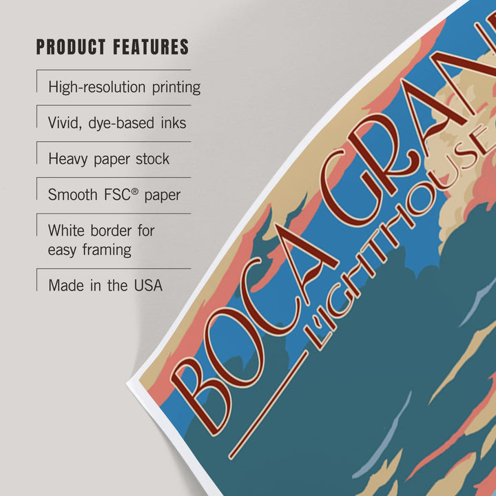 Boca Grande, Florida, Lighthouse, Art & Giclee Prints - Lantern Press