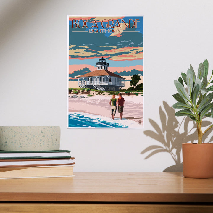 Boca Grande, Florida, Lighthouse, Art & Giclee Prints - Lantern Press