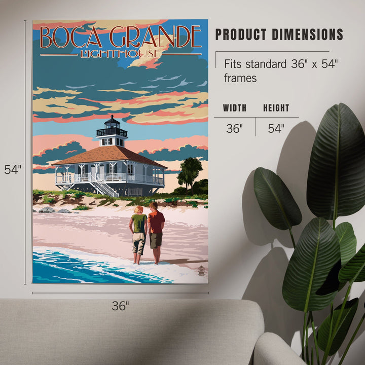 Boca Grande, Florida, Lighthouse, Art & Giclee Prints - Lantern Press