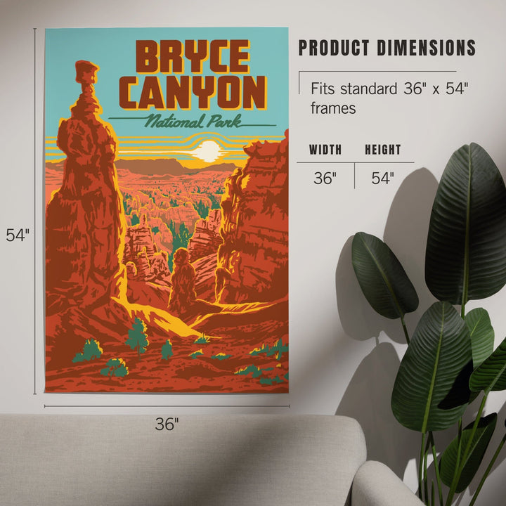 Bryce Canyon National Park, Utah, Explorer Series, Bryce Canyon, Art & Giclee Prints - Lantern Press