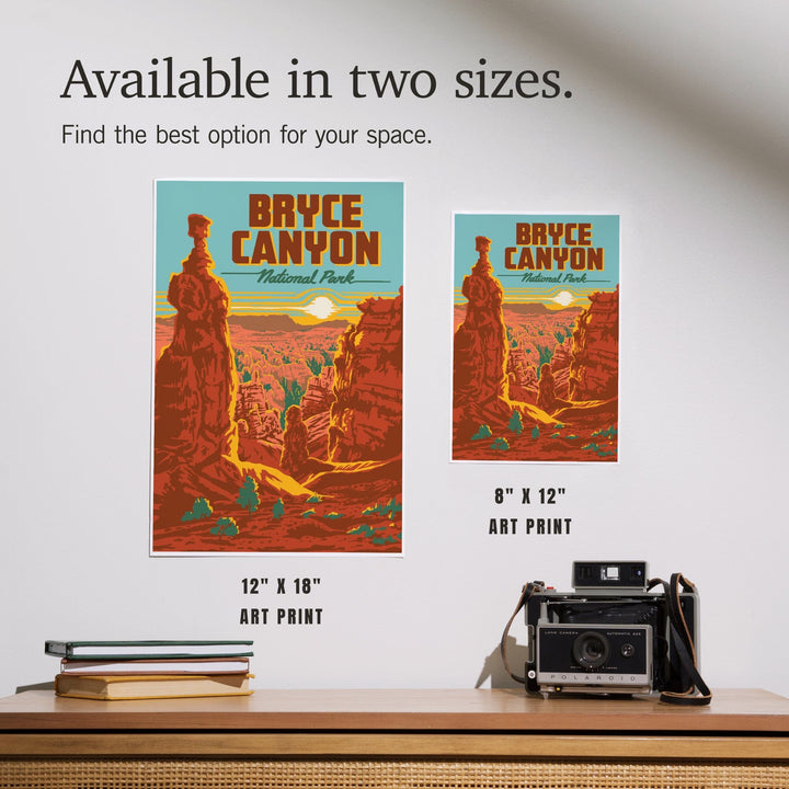 Bryce Canyon National Park, Utah, Explorer Series, Bryce Canyon, Art & Giclee Prints - Lantern Press