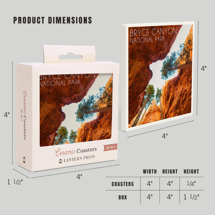 Bryce Canyon National Park, Utah, Navajo Loop Trail, Coasters Coasters Lantern Press