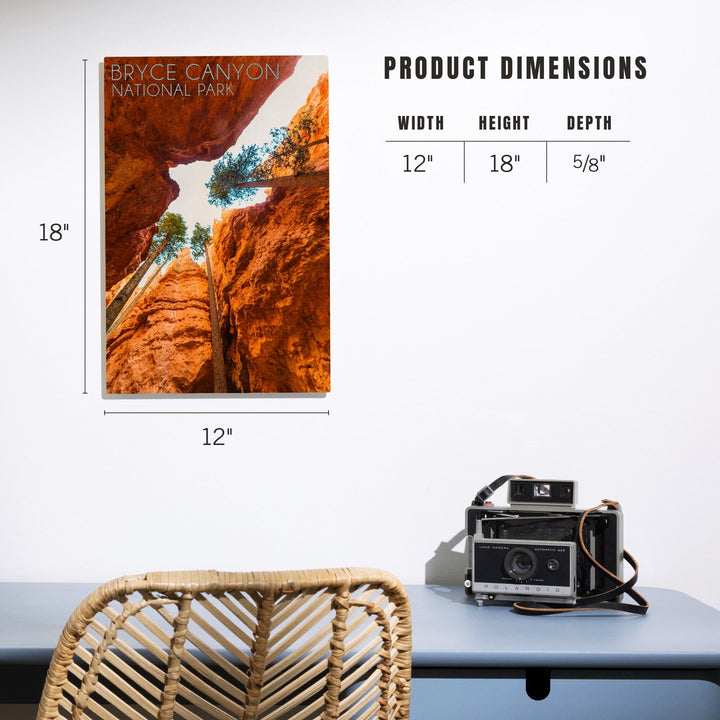 Bryce Canyon National Park, Utah, Navajo Loop Trail, Lantern Press Photography, Wood Signs and Postcards - Lantern Press