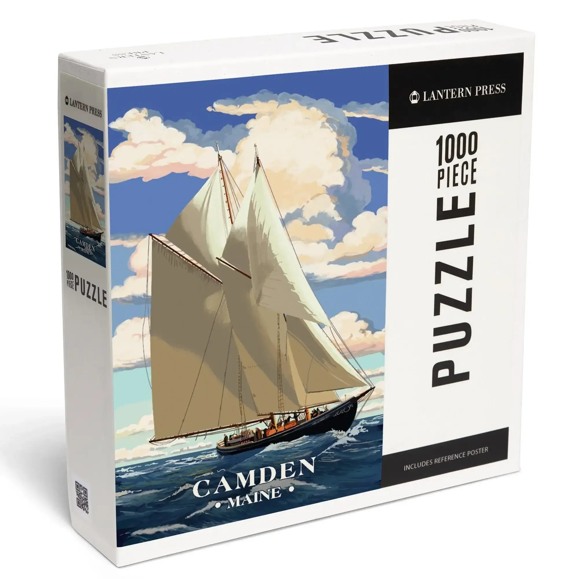 Camden, Maine, Bluenose II, 1000 piece jigsaw puzzle – Lantern Press