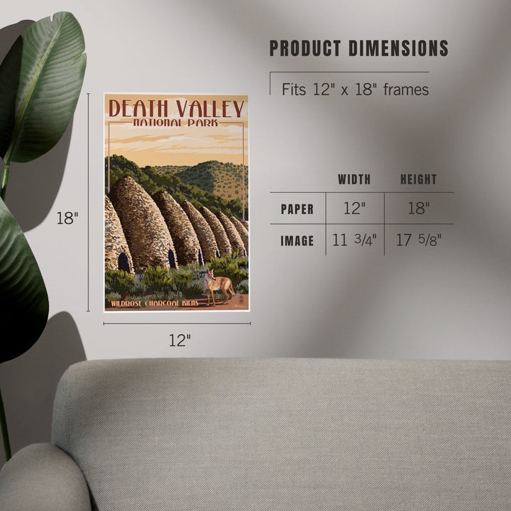 Charcoal Kilns, Death Valley National Park, Art & Giclee Prints Art Lantern Press