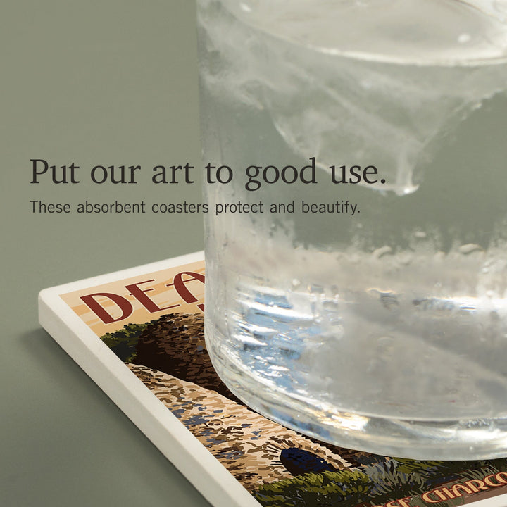 Charcoal Kilns, Death Valley National Park, Coasters Coasters Lantern Press