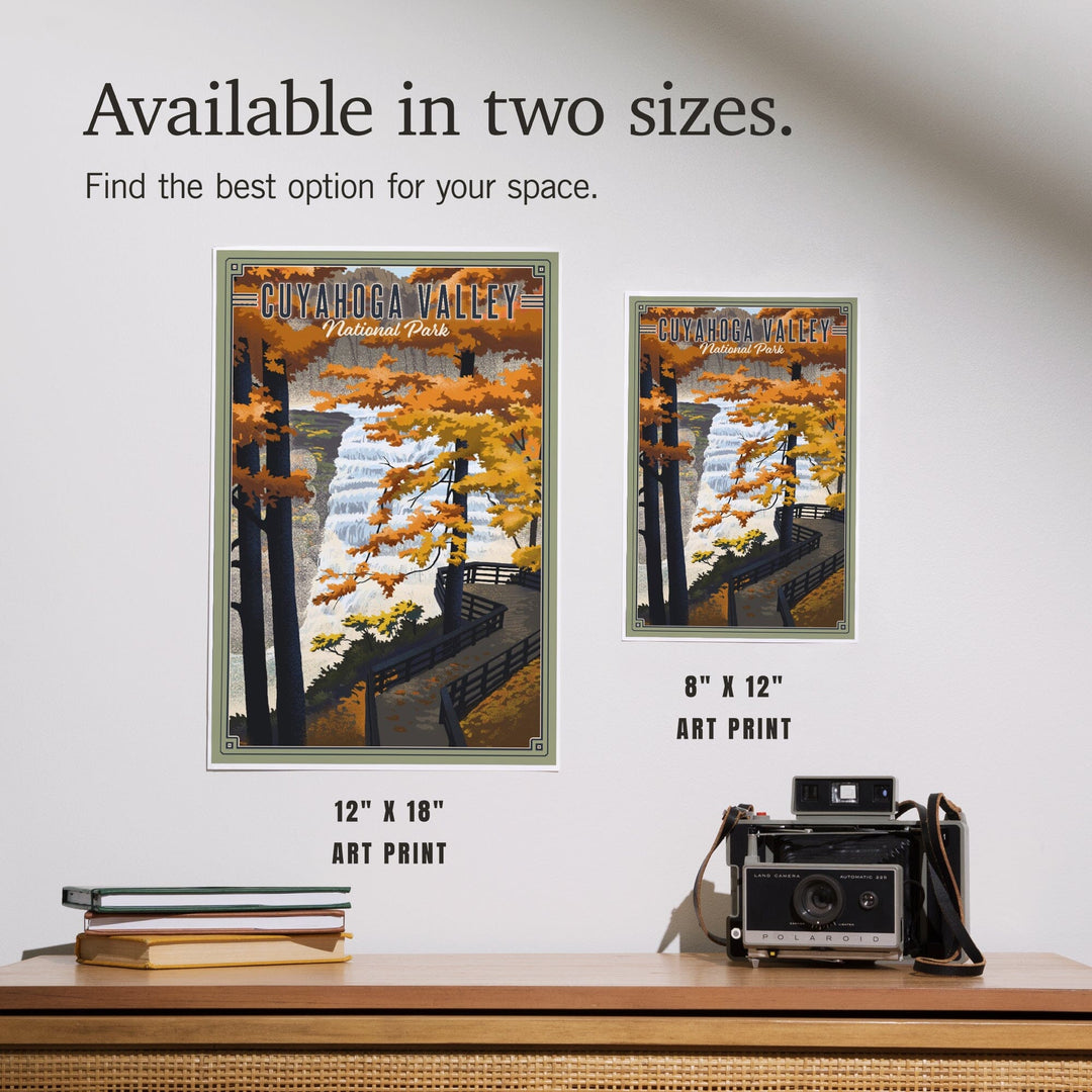 Cuyahoga Valley National Park, Ohio, Lithograph National Park Series, Art & Giclee Prints - Lantern Press