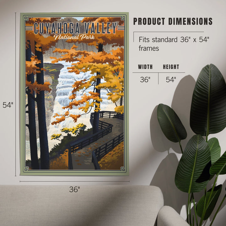 Cuyahoga Valley National Park, Ohio, Lithograph National Park Series, Art & Giclee Prints - Lantern Press