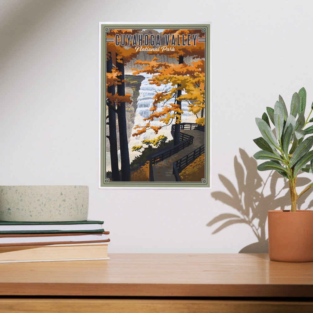 Cuyahoga Valley National Park, Ohio, Lithograph National Park Series, Art & Giclee Prints - Lantern Press