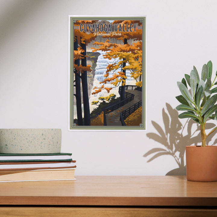 Cuyahoga Valley National Park, Ohio, Lithograph National Park Series, Art & Giclee Prints - Lantern Press