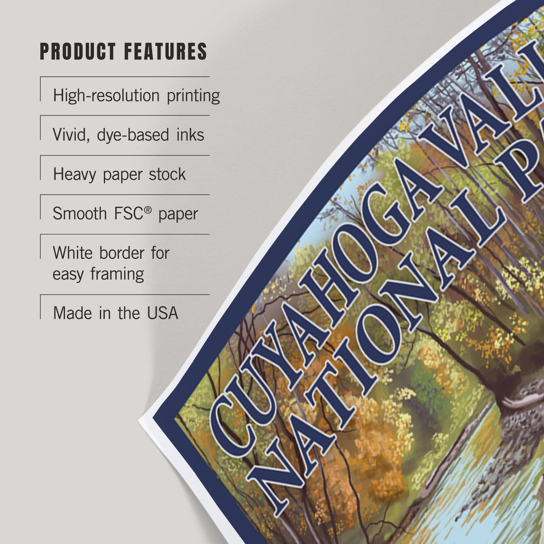 Cuyahoga Valley National Park, Ohio Views, Art & Giclee Prints - Lantern Press