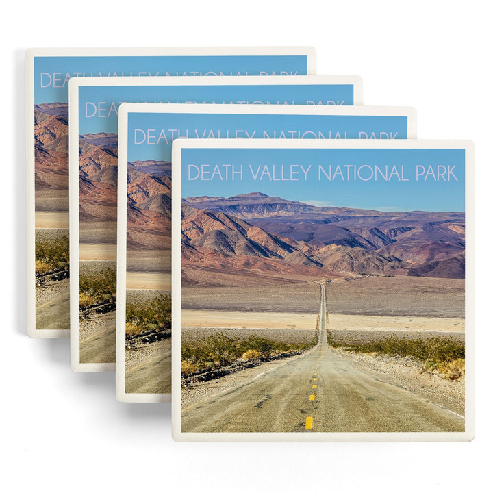 Death Valley National Park, Road, Coasters Coasters Lantern Press