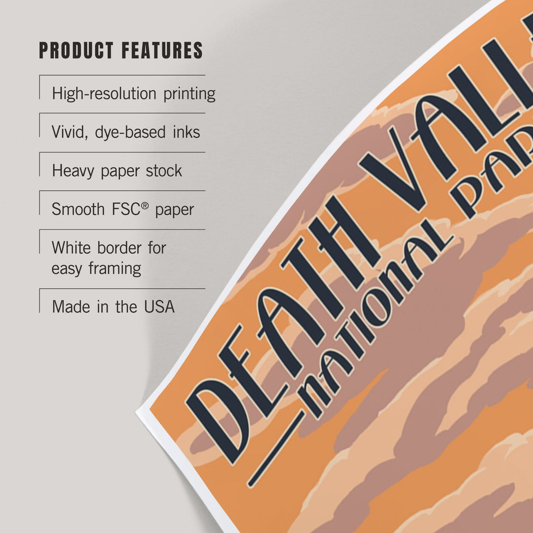 Death Valley National Park, Scotty's Castle, Painterly Series, Art & Giclee Prints Art Lantern Press