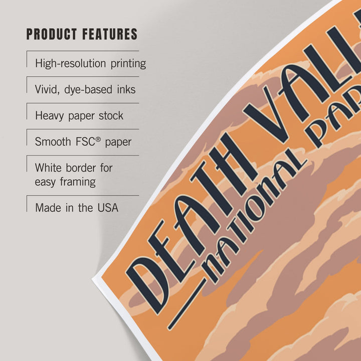 Death Valley National Park, Scotty's Castle, Painterly Series, Art & Giclee Prints Art Lantern Press