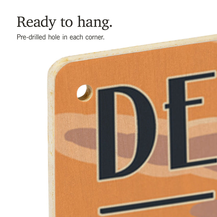 Death Valley National Park, Scotty's Castle, Painterly Series, Wood Signs and Postcards Wood Lantern Press