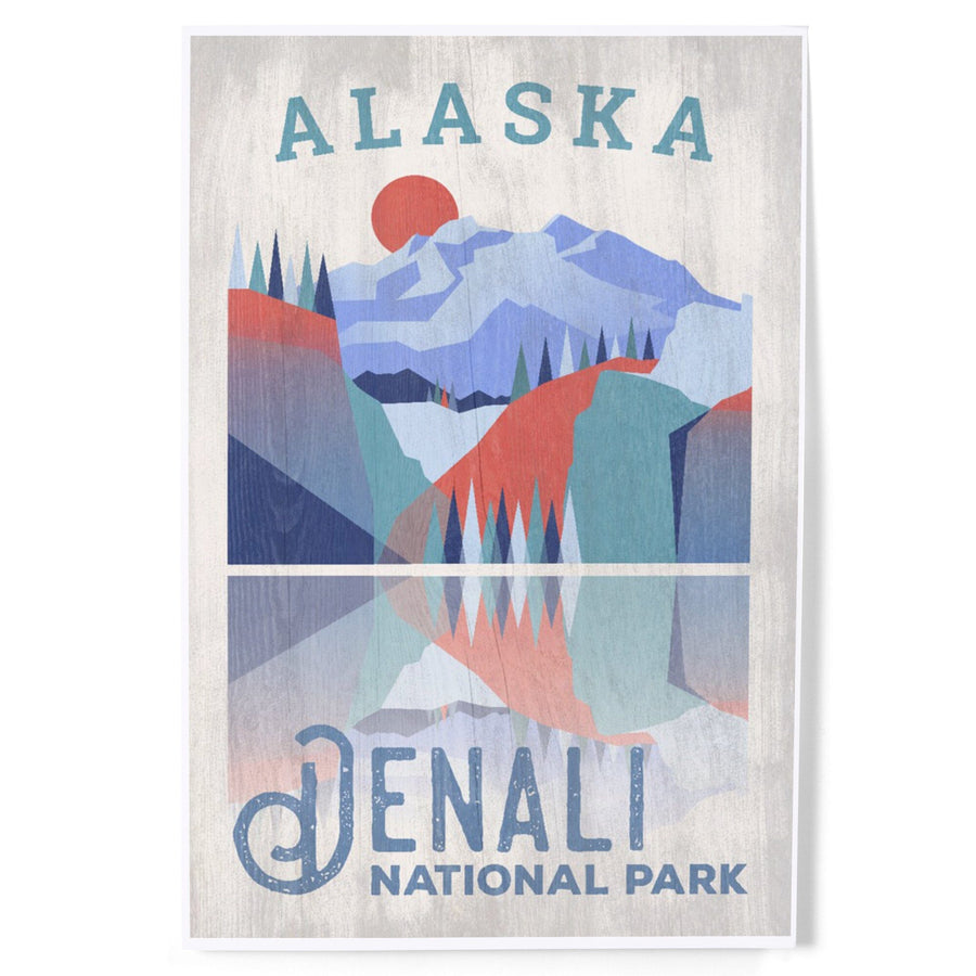 Denali National Park, Alaska, Art & Giclee Prints - Lantern Press